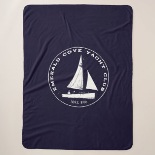 Personalisierter Yachtclub. Benutzerdefiniertes Se Sherpadecke