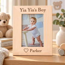Personalisierter Yia-Yia-Bilderrahmen