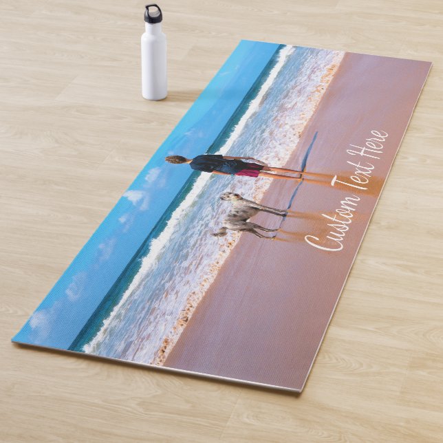 Personalisierter Yoga-Mat-Foto Yogamatte (Beispiel)
