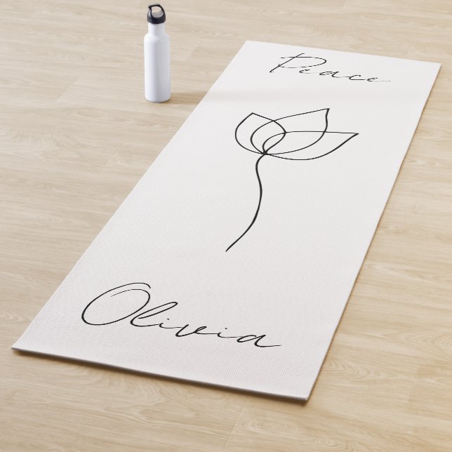 Personalisierter Yogamat, Peace Yoga matt Yogamatte (Beispiel)