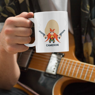 Personalisierter Yosemite Sam Back Off Becher Tasse