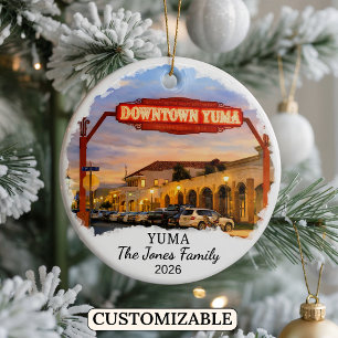 Personalisierter Yuma-Schmuck, Benutzerdefiniert A Keramik Ornament