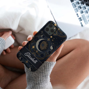 Personalisierter Zaubermond und Sterne Case-Mate iPhone Hülle