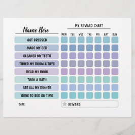 Personalisierter Zeitplan für den täglichen Spaß K Flyer