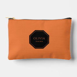 Personalisierter Zubehörbeutel mit Name und Titel Zubehörtasche