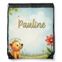 personalisierter Zugstring-Rucksack - angepasster 