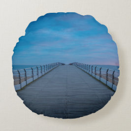 Personalisierter Zuhause-Dekor für benutzerdefinie Rundes Kissen