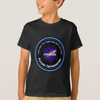 Personalisierter zukünftiger Astronom T-Shirt