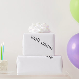 Personalisiertes 29 x 15 Fuß Geschenkpapier, Matt Geschenkpapier