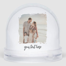 Personalisiertes 2-Foto-Xmas-Textbild-Geschenk