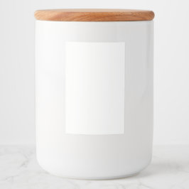 Personalisiertes 2x3-Lebensmittel-Container-Etiket Lebensmitteletikett