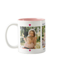 Personalisiertes 3-Foto-Collage-Geschenk für Mama