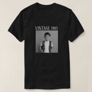 Personalisiertes 40. 30. Geburtstagsgeschenk Vinta T-Shirt