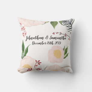 Personalisiertes 40x40 cm großes Zierkissen Baby-R