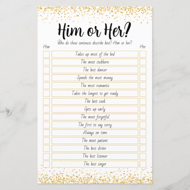 Personalisiertes 50-jähriges Hochzeitspiel (Vorderseite)