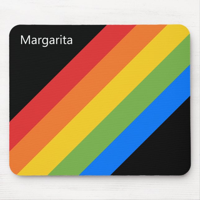 Personalisiertes 6-farbiges Mauspad (Vorne)