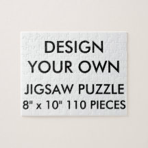 Personalisiertes 8"x10" Jigsaw Puzzle 110 PC.