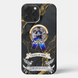 Personalisiertes Abschluss-Handyhülle Klasse 2026 iPhone 13 Pro Max Hülle