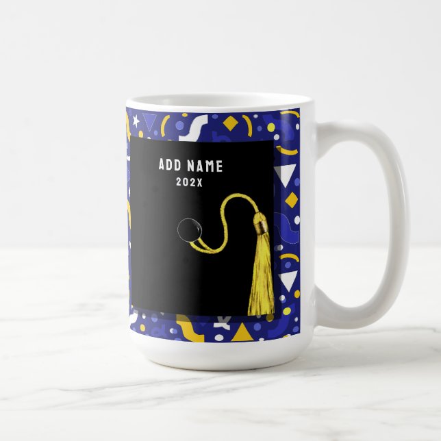 Personalisiertes Abschlussandenken Kaffeetasse (Rechts)
