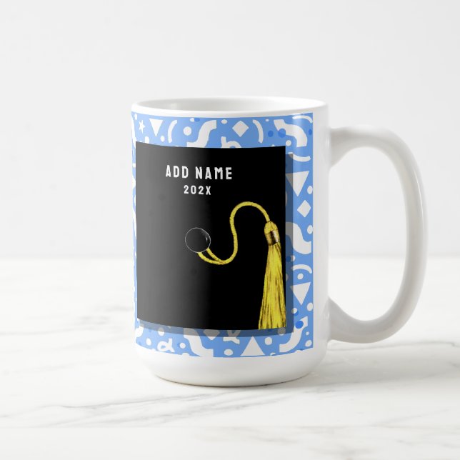 Personalisiertes Abschlussandenken Kaffeetasse (Rechts)