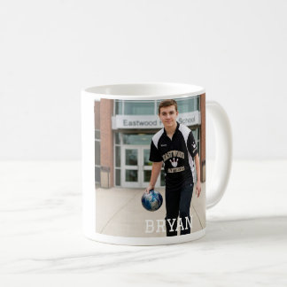 Personalisiertes Abschlussfoto 2026 Bowling Kaffeetasse