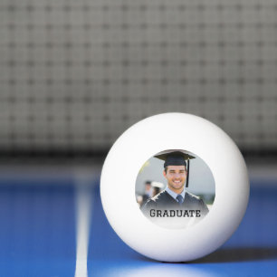 Personalisiertes Abschlussfoto-Andenken-Geschenk Tischtennisball