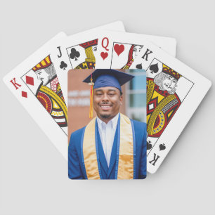 Personalisiertes Abschlussfoto-Erinnerungsgeschenk Spielkarten