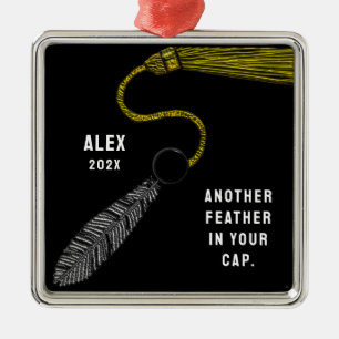 Personalisiertes Abschlussgeschenk Ornament Aus Metall