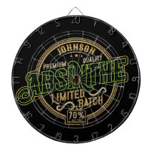 Personalisiertes Absinth-Kräuter-Spirituosen-Etike