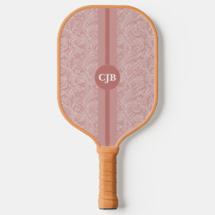 Personalisiertes Abstract Rosa Pickleball Schläger