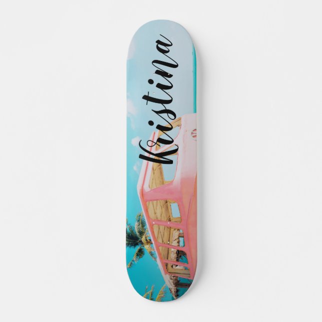 Personalisiertes Abstraktes Skateboard (Vorne)