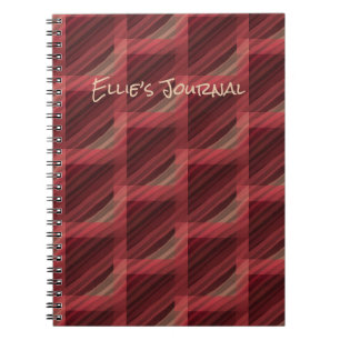 Personalisiertes Abstraktes SpiralNotebook Notizblock