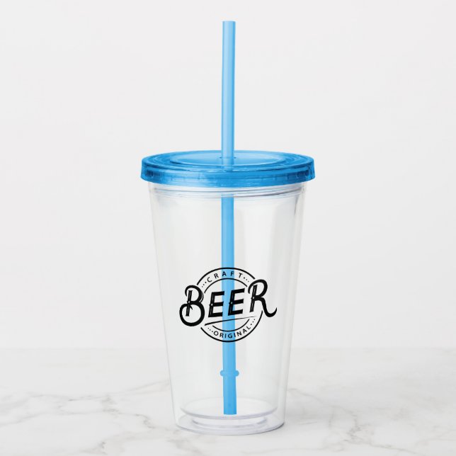 Personalisiertes Acrylic Logo Acryltrinkbecher (Vorderseite)