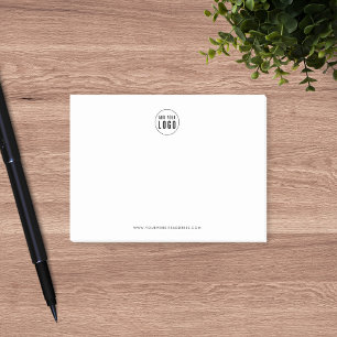 Personalisiertes Add-On für Unternehmen Modernes M Post-it Klebezettel