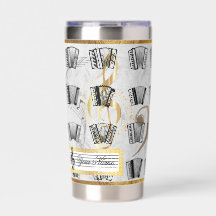 Personalisiertes Akkordeon 20 oz Heiß Kalt mit Dec