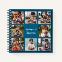 Personalisiertes All-Occasion-Notebook mit 8 Fotos
