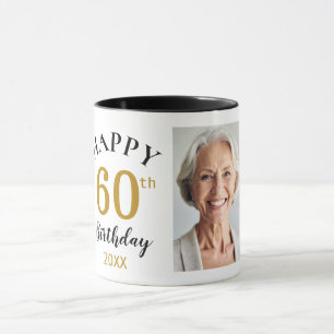 Personalisiertes Alles Gute zum 60. Geburtstag 5-F Tasse