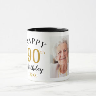 Personalisiertes Alles Gute zum 90. Geburtstag 5-F Tasse