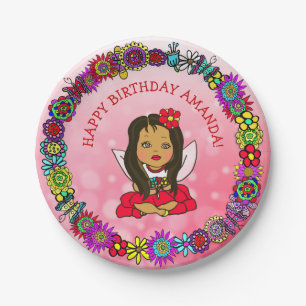 Personalisiertes Alles Gute zum Geburtstag Einhorn Pappteller
