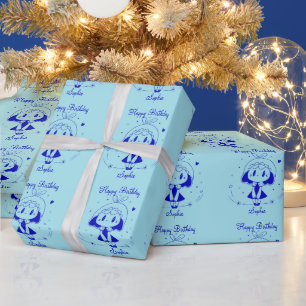 Personalisiertes Alles Gute zum Geburtstag  Geschenkpapier