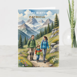 Personalisiertes Alles Gute zum Geburtstag Klette Karte