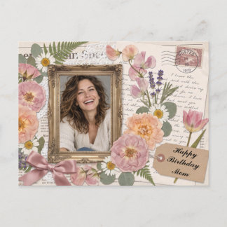 Personalisiertes Alles Gute zum Geburtstag Mama Vi Postkarte