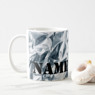 Personalisiertes Aluminium-Zinn-Folien-Design Kaff Kaffeetasse