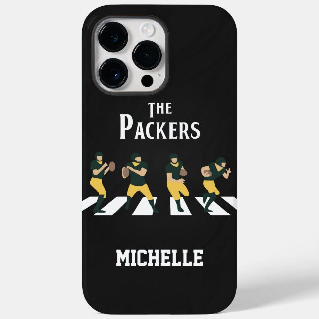 Personalisiertes American Football Team Green Bay Case-Mate iPhone Hülle (Rückseite)