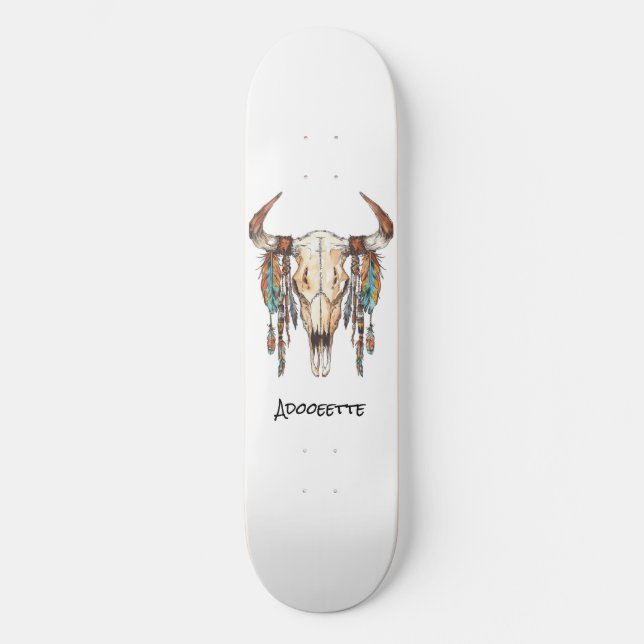 Personalisiertes amerikanisches Design-Skateboard Skateboard (Vorderseite)