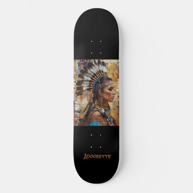 Personalisiertes amerikanisches Skateboard (Vorderseite)