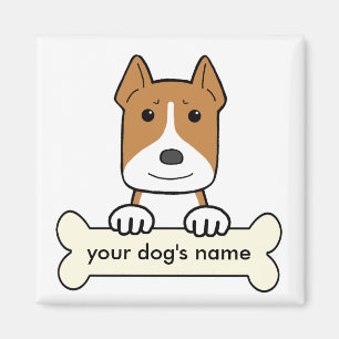Personalisiertes Amstaff Magnet
