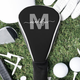 Personalisiertes Anfangsbuchstabe Monogramm Golf Headcover