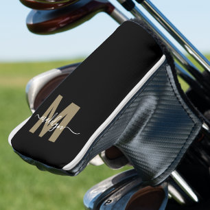 Personalisiertes Anfangsbuchstabe Name Monogramm S Golf Headcover