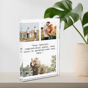 Personalisiertes Angebot 3 Foto-Block Fotoblock